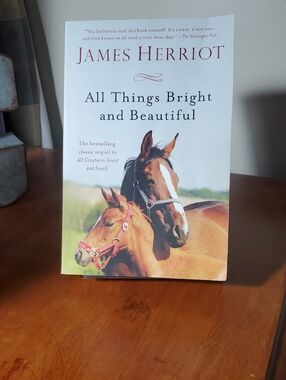 "All Things Bright and Beautiful" By James Herriot- White Cover (11)
